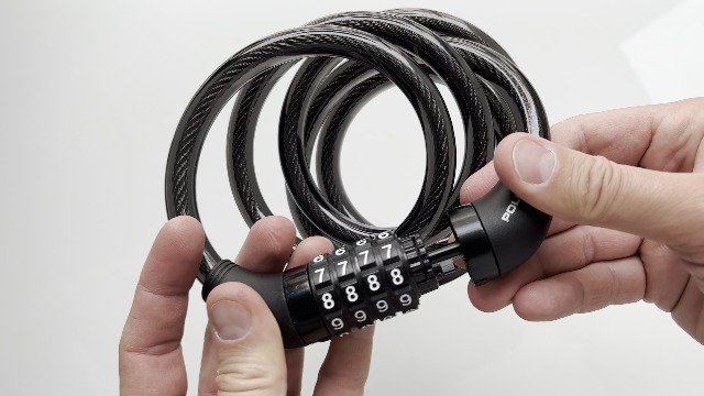 Amazon.com: Police Bike Lock 4 Digit Combination Cable Lock